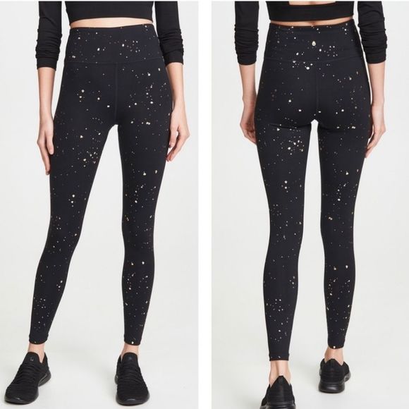Spiritual Gangster Pants - Spiritual Gangsta Gold Foil Leggings